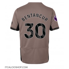 Tottenham Hotspur Rodrigo Bentancur #30 Terza Maglia Femmina 2023-24 Manica Corta